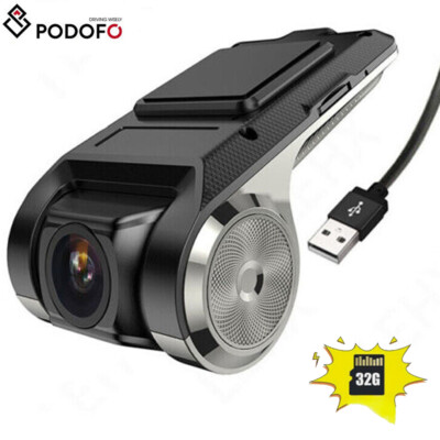 HD Dashcam Kamera DVR ADAS G-Sensor Recorder USB Kamera für alle Android Navi