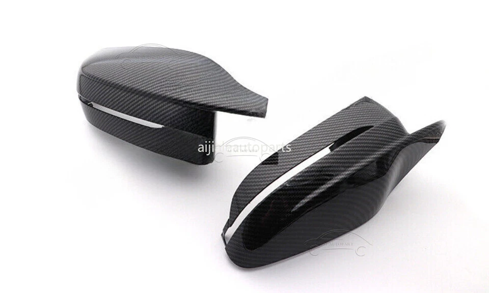 Carbon Fiber M4 Style Mirror Cover Caps For BMW G20 G21 G22 G30 G31 G11 G14 G15 Foto 3 de 4