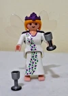 Vintage 1997 Playmobil Figure 4537: Woman, Pixy Princess Fairy Wings Chalises