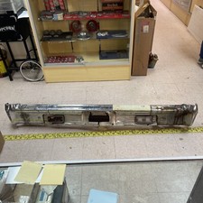 Used Oem Chrome Rear Bumper Chevrolet 1964 Impala Wagon Running Lights B199 Used Oem Chrome Rear Bumper Chevrolet 1964 Impala Wagon Running Lights B199