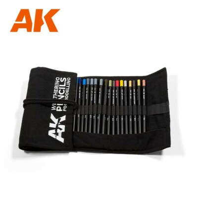 AK Interaktive Verwitterungsstifte Full Range Etui AK10048