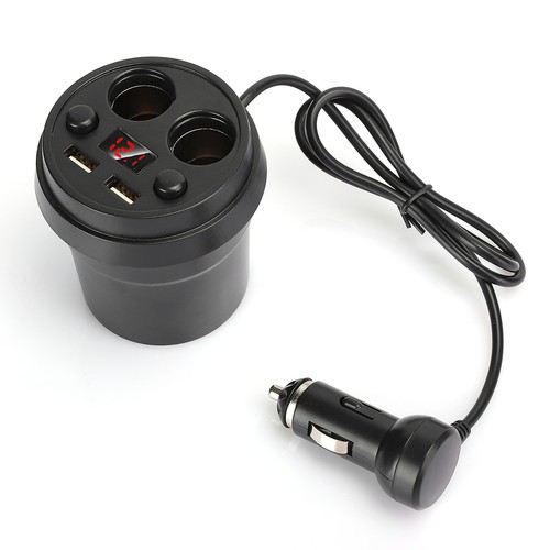 Cargador de Coche Doble USB Cargador Inalámbrico de Coche Soporte Universal para Teléfono Celular - Imagen 20 de 24