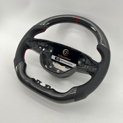 For 2015-2018 Mercedes Benz AMG W205 C63 C300 CLS63 Custom Carbon Steering Wheel - Picture 3 of 9