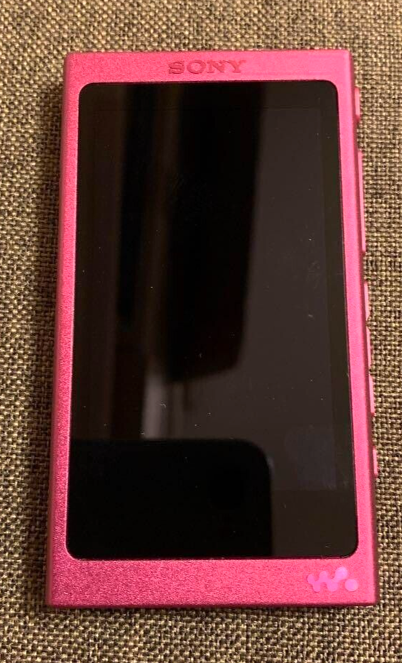 SONY Walkman 16GB NW-A35 Vivit Pink Audio Player Bluetooth Tested