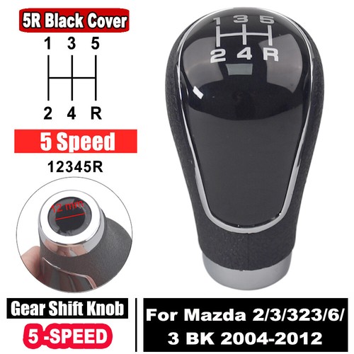 MT 5/6 For Mitsubishi OUTLANDER Lancer Mazda 2 3 6 Gear Shift Knob Shifter Boot - Picture 8 of 17