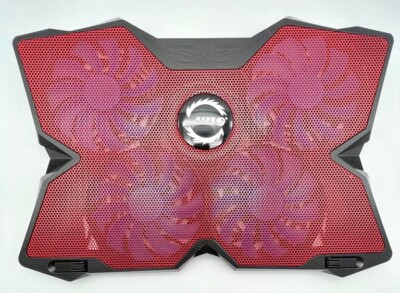 Laptop Coolcold  with 4 Quiet Cooling Fans for 12-17 Inch Laptop Open Box