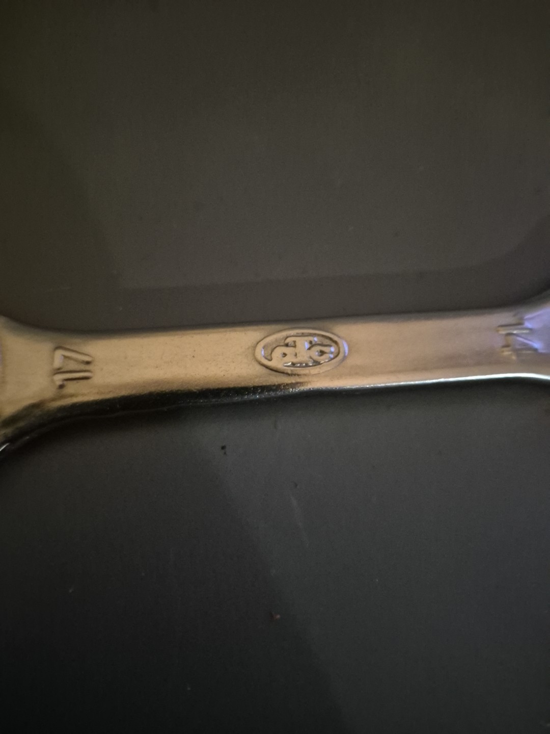 Vintage CTC  14mm & 17mm Open-end Wrench Drop Forged Steel Superb Condition Rare