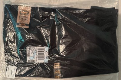 Foundry Big & Tall Supply Co. Everyday Casual Black Pants 54W x 30L 
