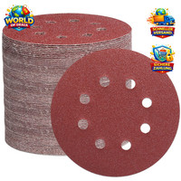 Schleifpapier 125Mm Klett 105 StüCk 8 Loch Profi Exzenterschleifer KöRnung
