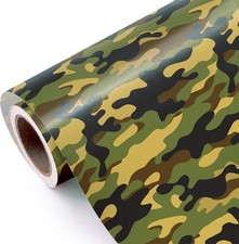 Camo Wrapping Paper - Mini Roll - 17 Inch X 33 Feet - Camouflage Army Wrapping