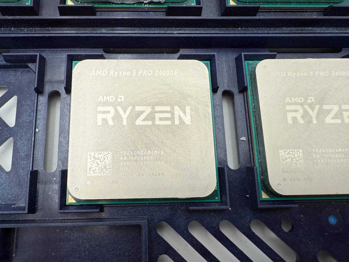 AMD Ryzen 5 PRO 2400GE CPU AM4 3.20GHz 27 LOT | eBay