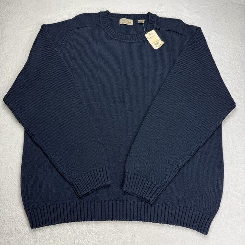 VTG St John’s Bay Grandpa Core Chunky Knit Sweater NOS JC Penney XXL Tall