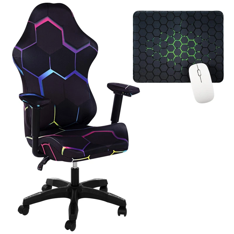 Gaming Chair Cover Set with Mouse Pad