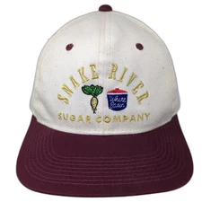 Snake River Sugar Company Snapback Hat Multicolor One Size Embroidered