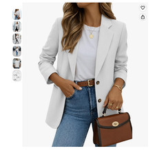 Fall Women's Blazer Lightweight Jacket Business Casual Size S