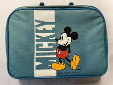 Vintage Disney Mickey Mouse Kids Luggage Suit...