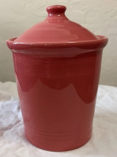 Fiestaware Flamingo 2QT Canister
