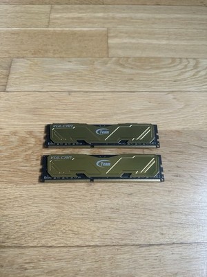 16GB (2x8GB) Team Group Vulcan Gold DDR3-2400 MHz RAM CL11 Kit