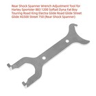 Rear Shock Spanner Wrench Adjustment Tool for Harley Touring Sportster Softail