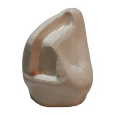 A vintage chalkware oversized tooth dental model — the perfect quirky desk object that doubles as dentist-office kitsch art.