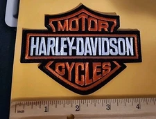 Harley Embroidered Iron/Sew On Patch