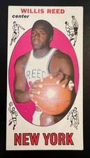 1969-70 Topps Tall Boy #60 Willis Reed Knicks HOF VG-EX