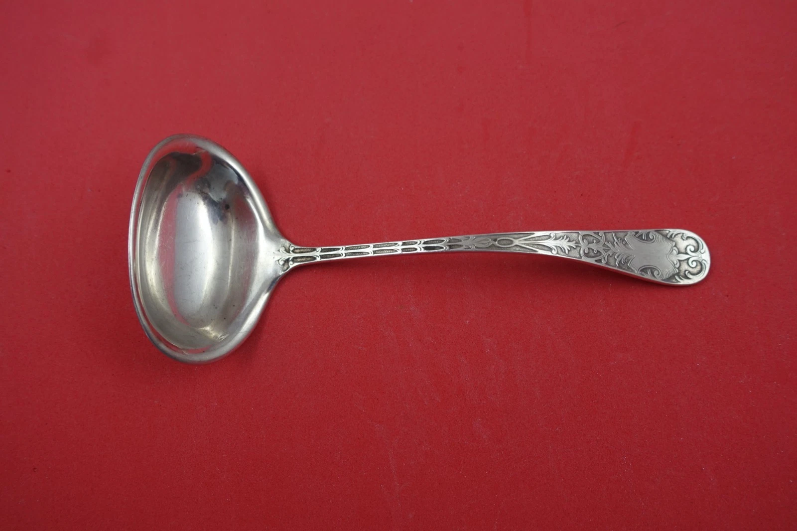Sheraton by Mount Vernon Sterling Silver Sauce Ladle 6" Serving Antique