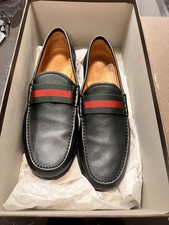 Mens Gucci soft leather loafers Authentic  Si...