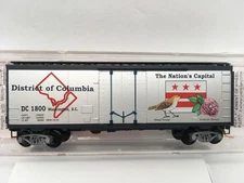 N SCALE Micro-Trains MTL NSC 4-03 DC District of Columbia 40' Boxcar #1800