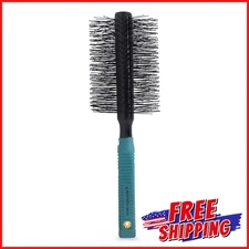 ROUND HAIR NYLON BRISTLE BRUSH Styling Wavy Curly Straightening Long Hair Length