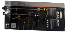 XRD Titanium QR Superlight style Skewer set Road Black / Gold, 40 grams