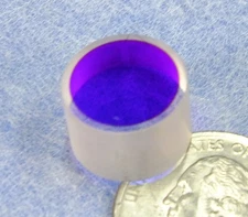 15mm Dia. HR 532nm Dielectric Mirror, 0-45 AOI, 99.8%R (Nd:YAG laser optics