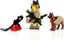 1.6 Inches Tall Collectible EOD Explosive Ordnance Disposal Specialist K9 Custom