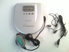 SONY D-E707 Portable CD Walkman Player Remote Control Tested Working
