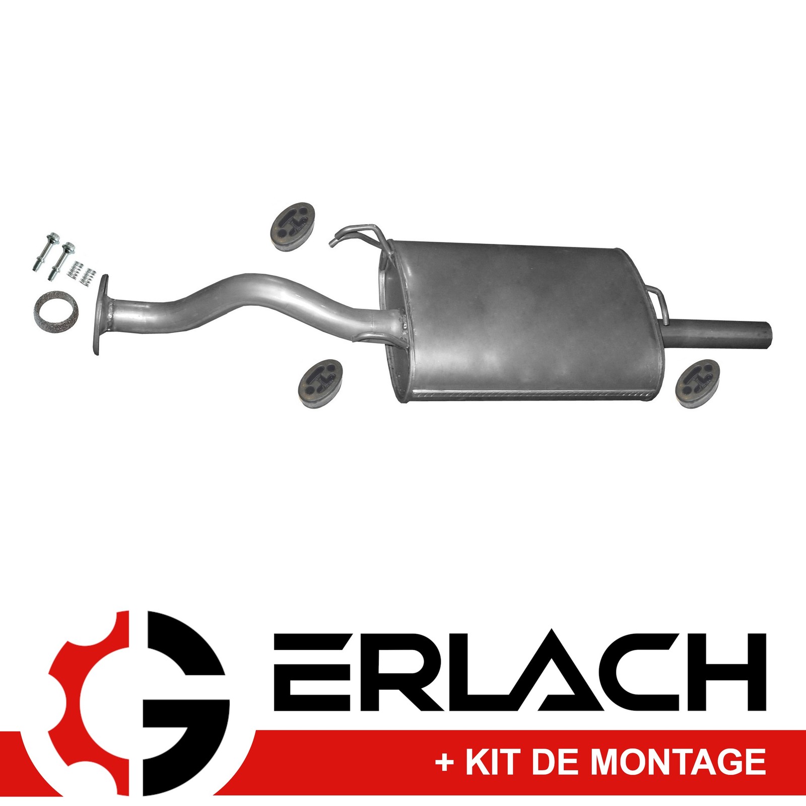 Silencieux arrière Honda Civic VI 1.6i-VTEC pot 4986 à contre-pression optimisée