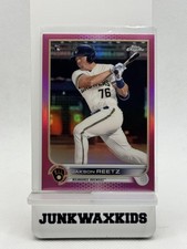 2022 Topps Chrome #157 Jakson Reetz Pink Refractor