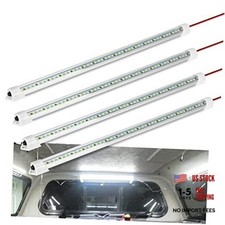 12V Interior LED Light Bar, DC 12V LED Light Strip w/Switch for 700LM 6000K