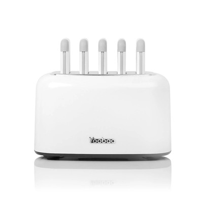 Wireless Charging Station with 5PCS Power Bank, 10000Mah Portable Charger with B