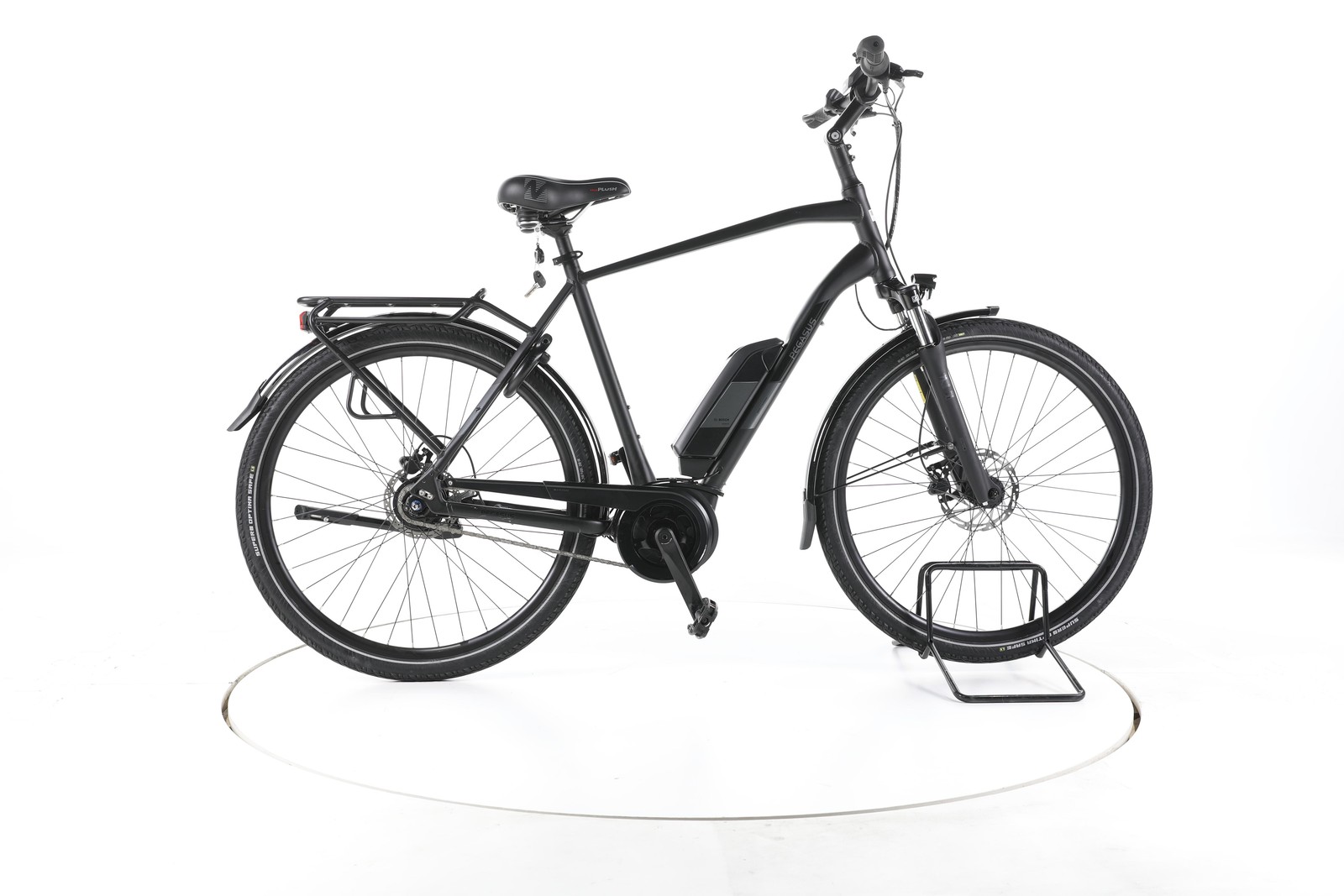 Pegasus Solero E8 Vélo électrique de ville Bosch Batterie 500Wh 28" noir Pro