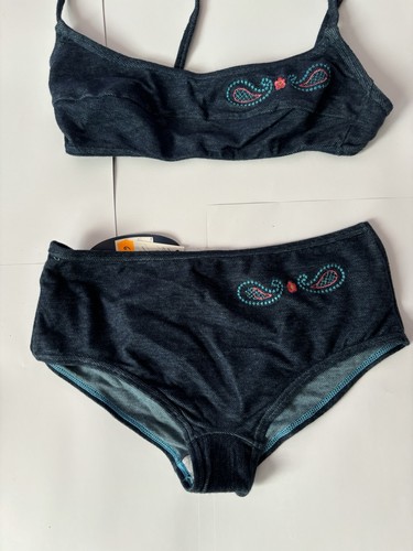 Bikini 2 Pièces La Perla - Rose Perlé, Taille Haut 38B (IT 42B), Bas Taille Haute 42 (IT 46) - Neuf Avec étiquettes