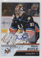 2018-19 Upper Deck AHL Auto Kevin Boyle #34 Auto 8e5
