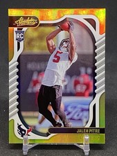 2022 Absolute Spectrum Gold 166 Jalen Pitre Rookie Card RC 10/10 SSP