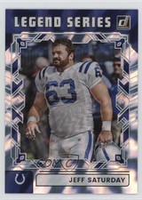 2025 Panini Donruss The Legends Series Jeff Saturday #TLS-JSA 10no