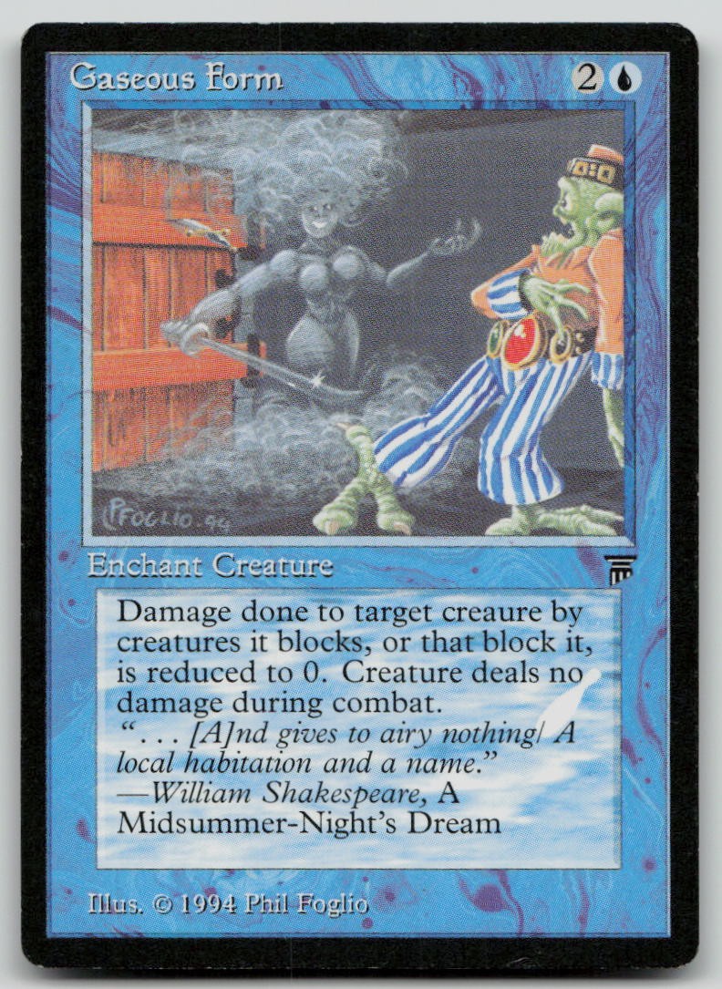 Gaseous Form [Legends - 59] Moderately Played Common Magic