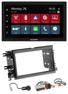 Blaupunkt MP3 Bluetooth DAB 2DIN USB Autoradio für Ford Mustang F 150 04-09 - Bild 1 von 4