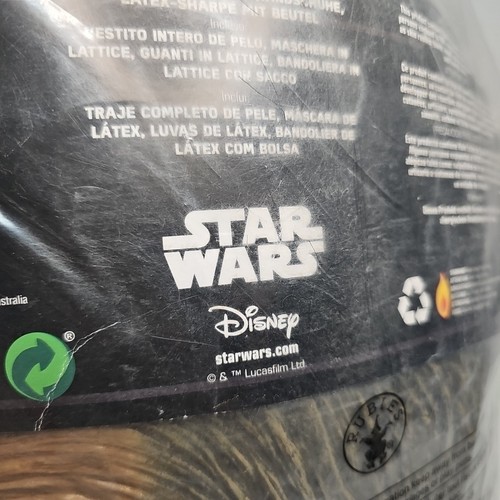 Rubie's Star Wars Chewbacca Halloween Costume Mask and Jumpsuit Child's M (8-10) - Picture 8 of 10