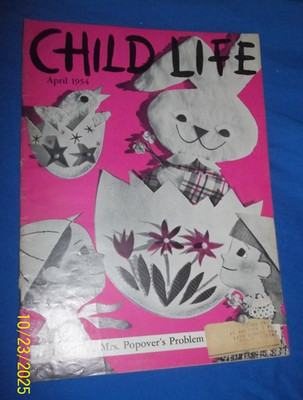 Child Life Magazine Easter Edition April 1954