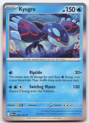 Kyogre Mega Evolution 34/132
