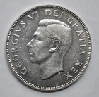 1952 Canada 50 cents - Silver