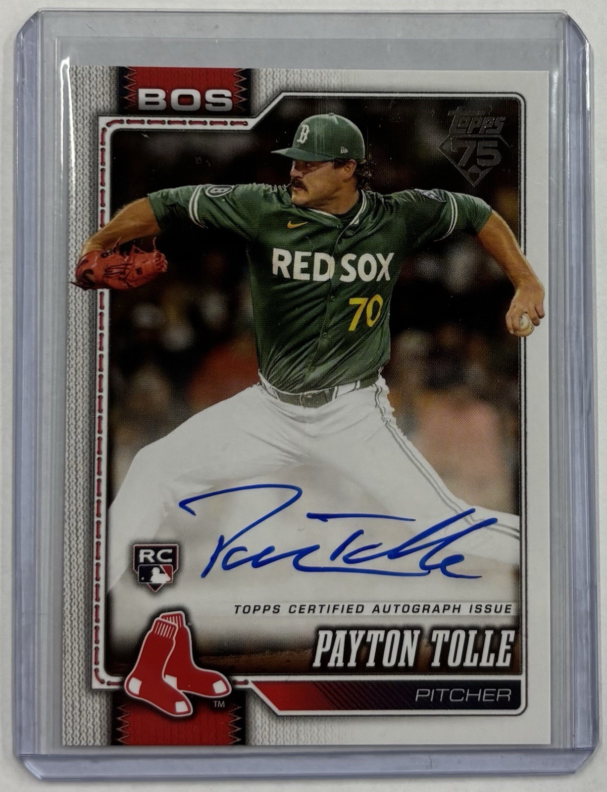 2026 Topps Payton Tolle Flagship Real One Autograph #15